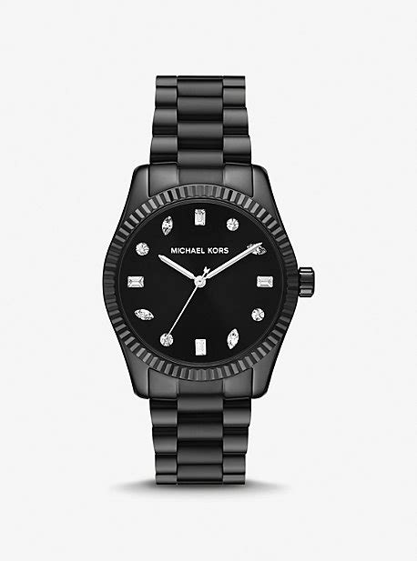 lexington petite michael kors|Michael Kors lexington black watch.